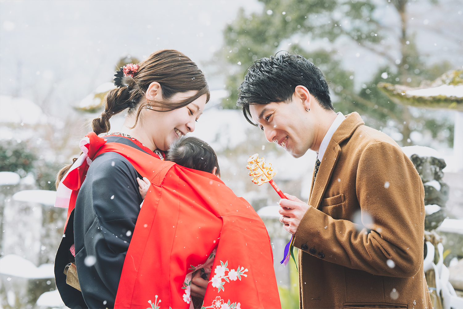 お宮参りの画像