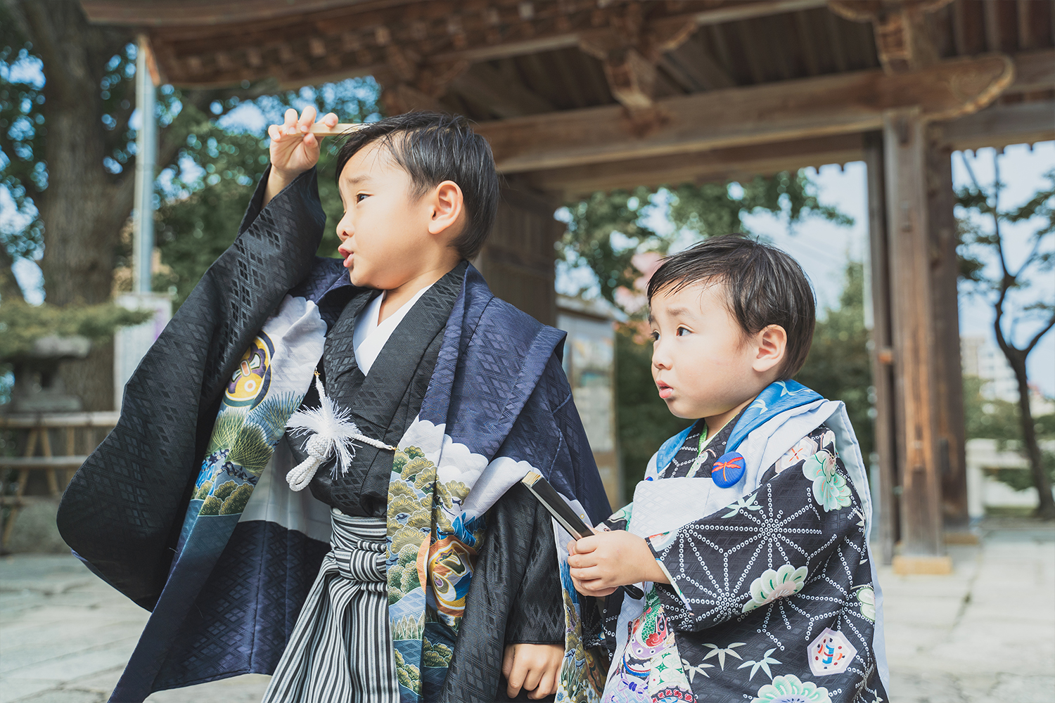 お宮参りの画像